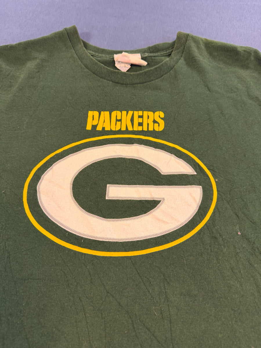 NFL t-shirt groen print heren maat XL katoen shirt tee