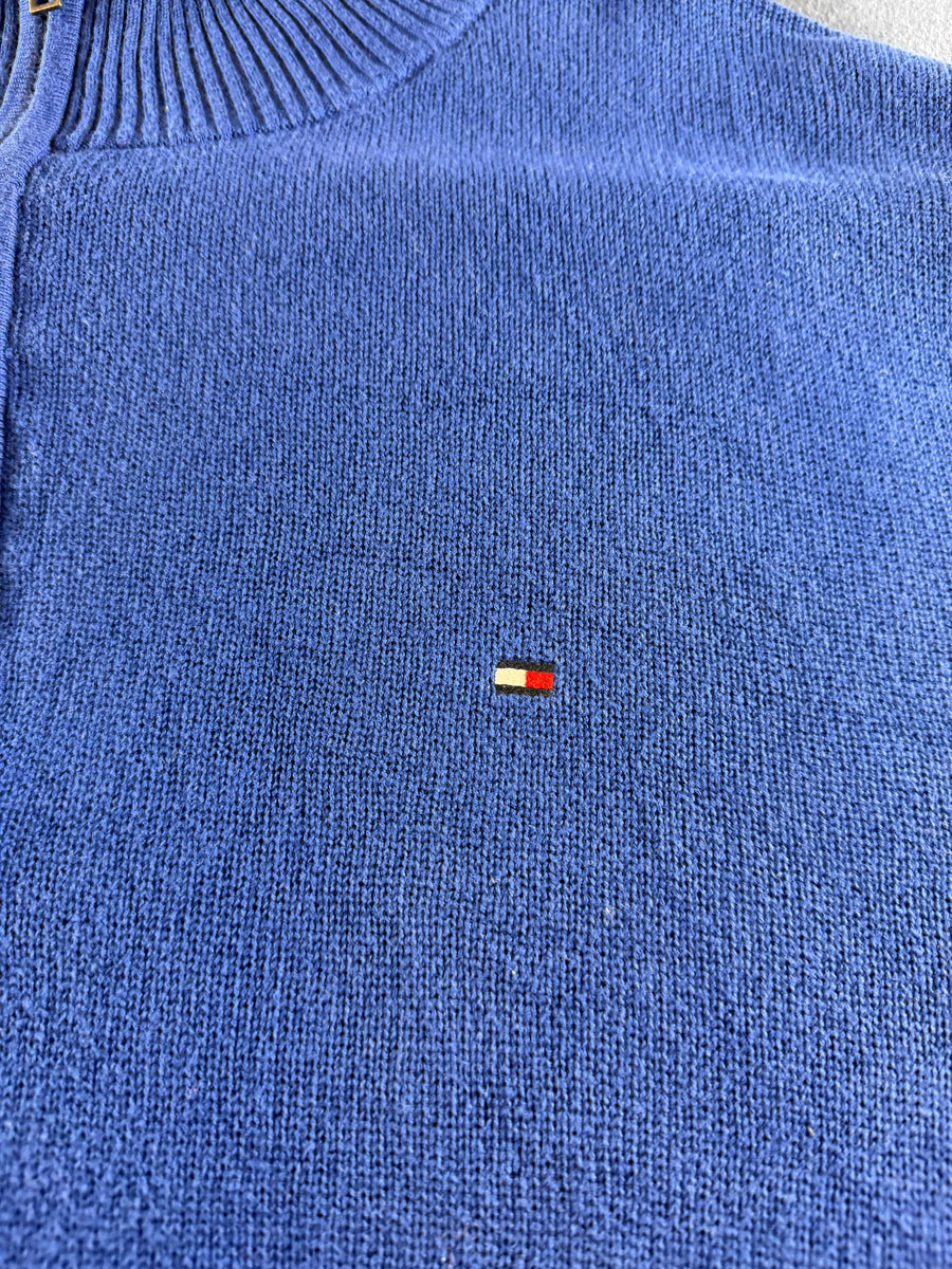 Tommy Hilfiger trui blauw heren maat XXL sweater pullover gebreid