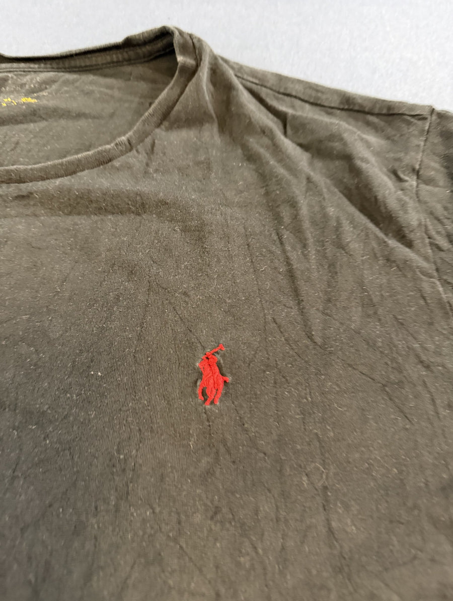 Zwart Ralph Lauren shirt (T-shirt / basic tee) maat XL
