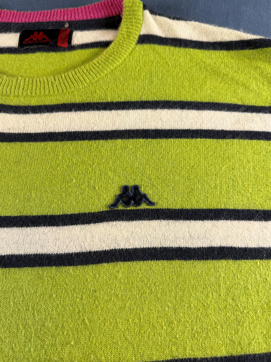 Robe di Kappa Trui groen gestreept