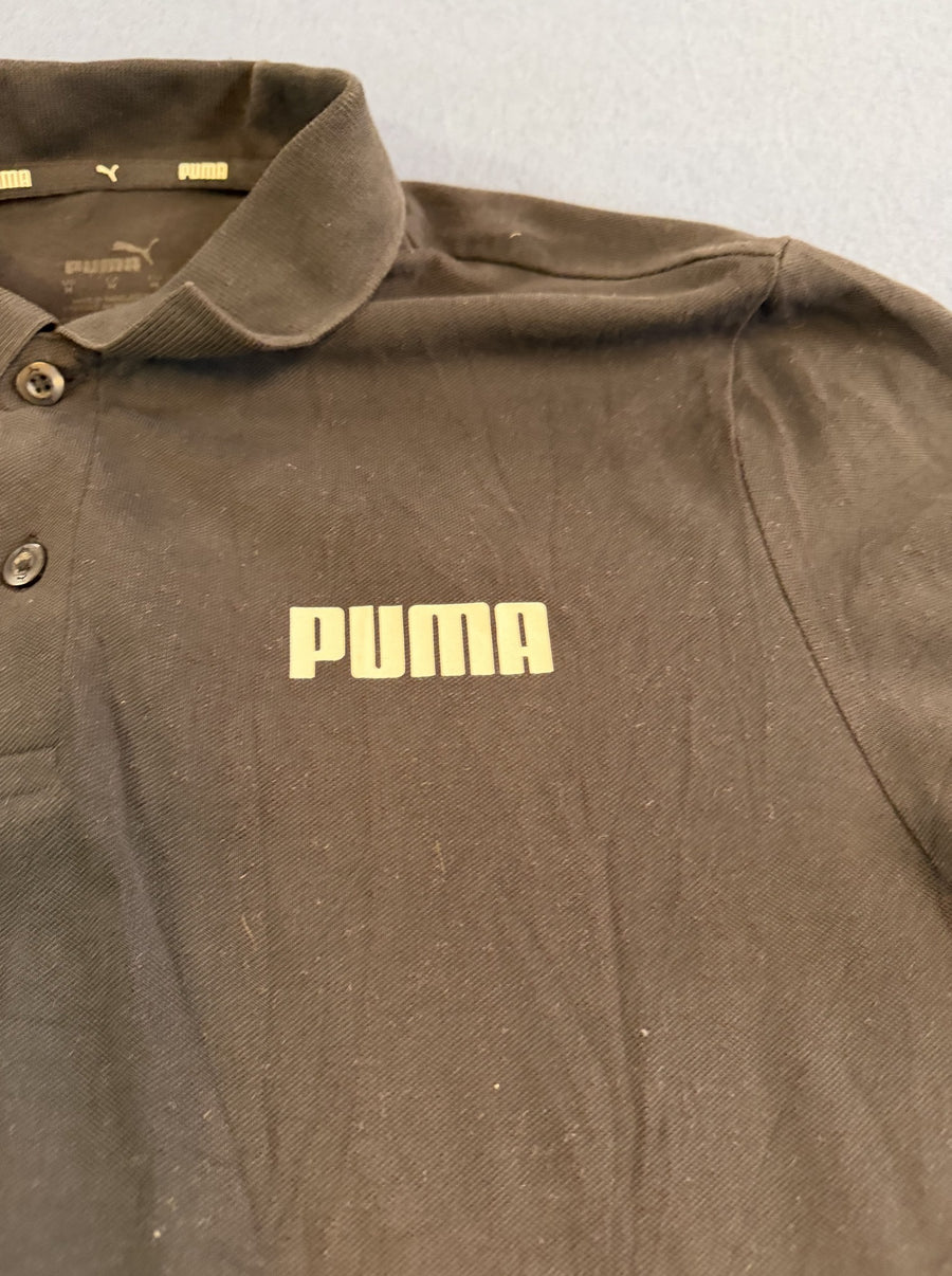 Zwarte Puma polo heren maat M (poloshirt / piquéshirt)