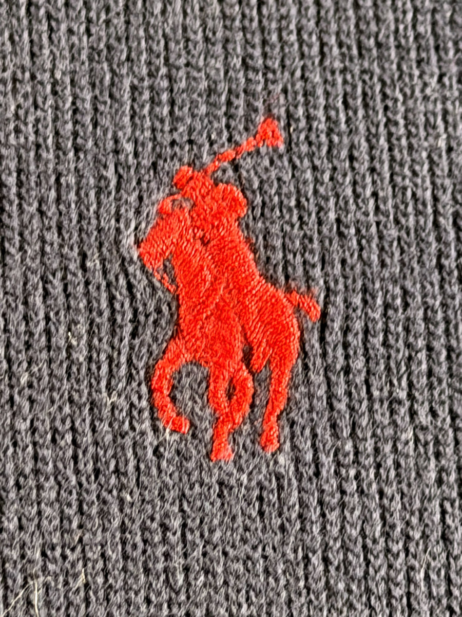 Polo Ralph Lauren sweater blauw heren maat L katoen sweatshirt trui crewneck