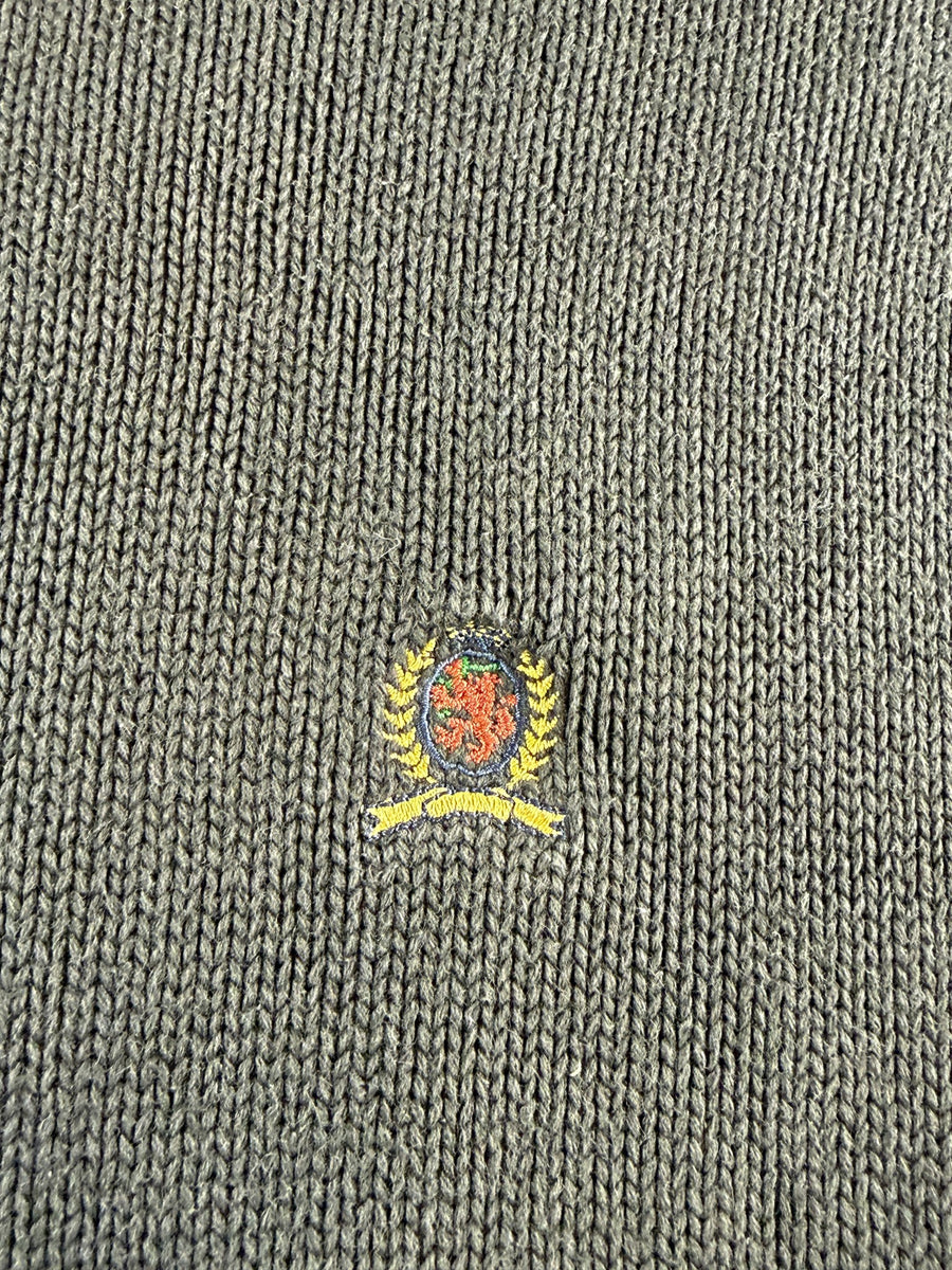 Tommy Hilfiger trui zwart maat L crest logo