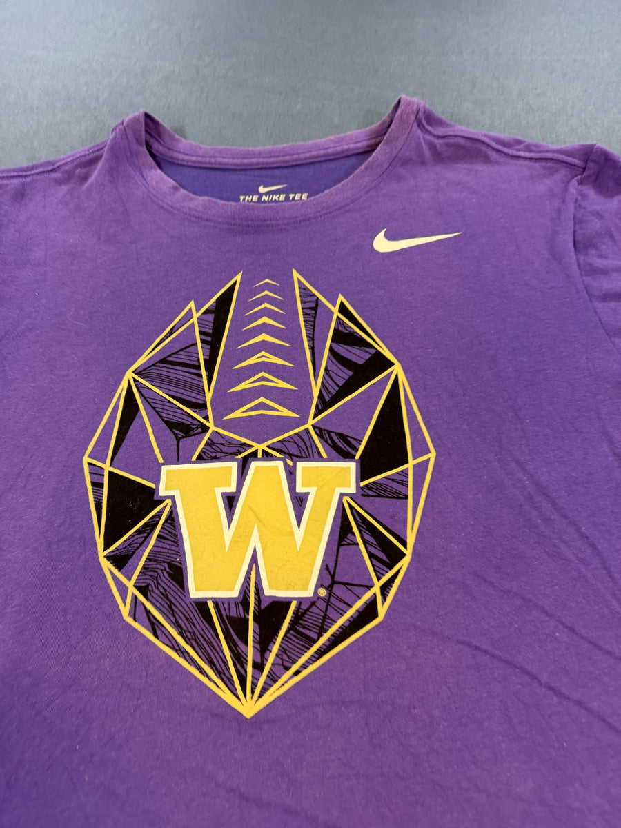 Nike T-shirt paars print Washington Huskies