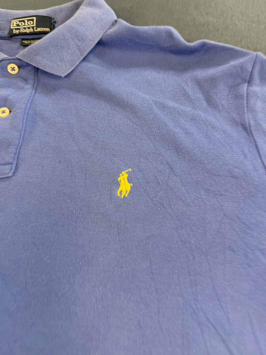 Blauw Polo Ralph Lauren polo – piqué shirt, maat XXL