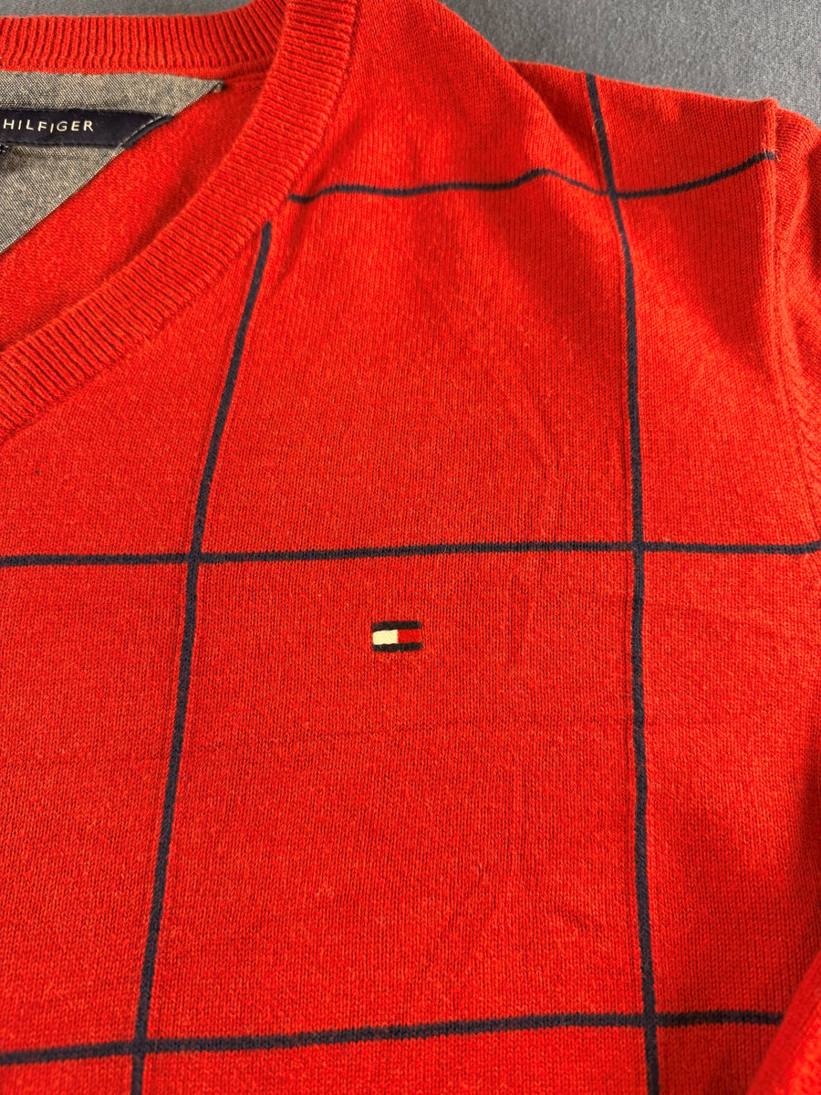 Tommy Hilfiger Trui rood geruit