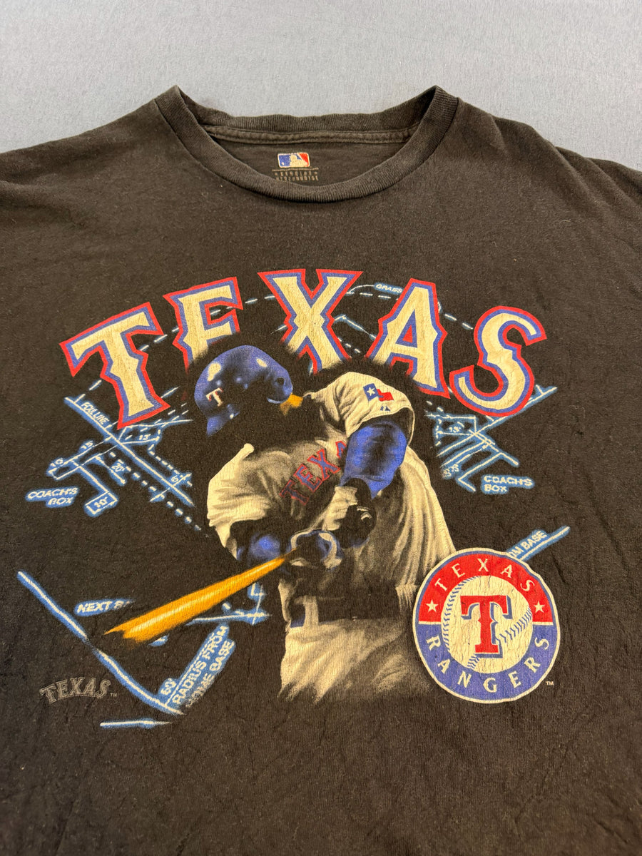 MLB t-shirt zwart print heren maat XXL katoen shirt tee