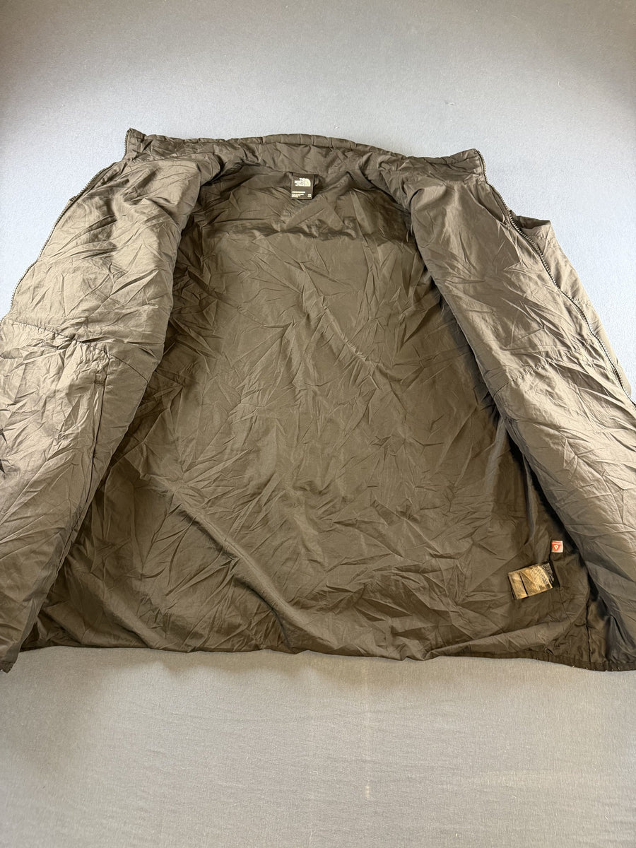 The North Face Gewatteerde jas grijs