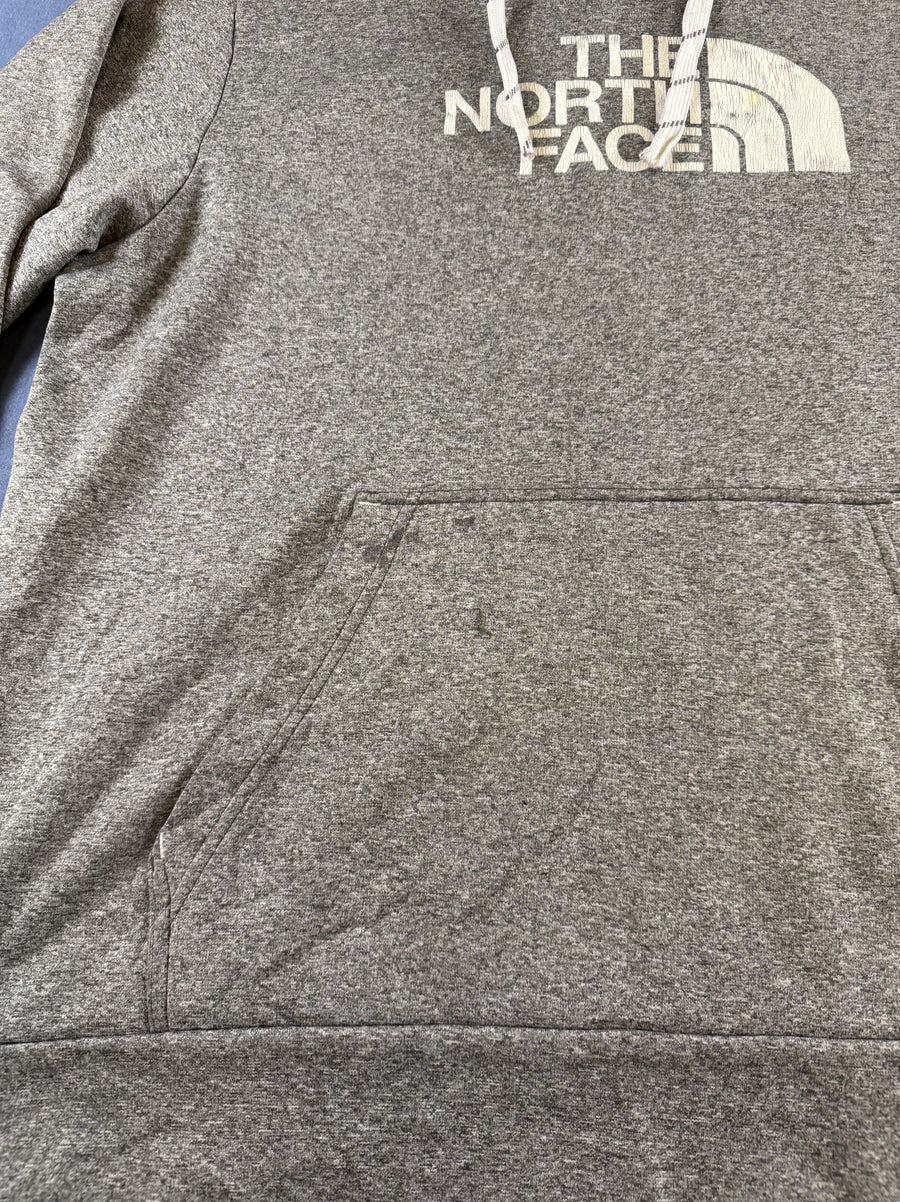 The North Face sweater in grijs – maat L (pullover/fleecetrui)