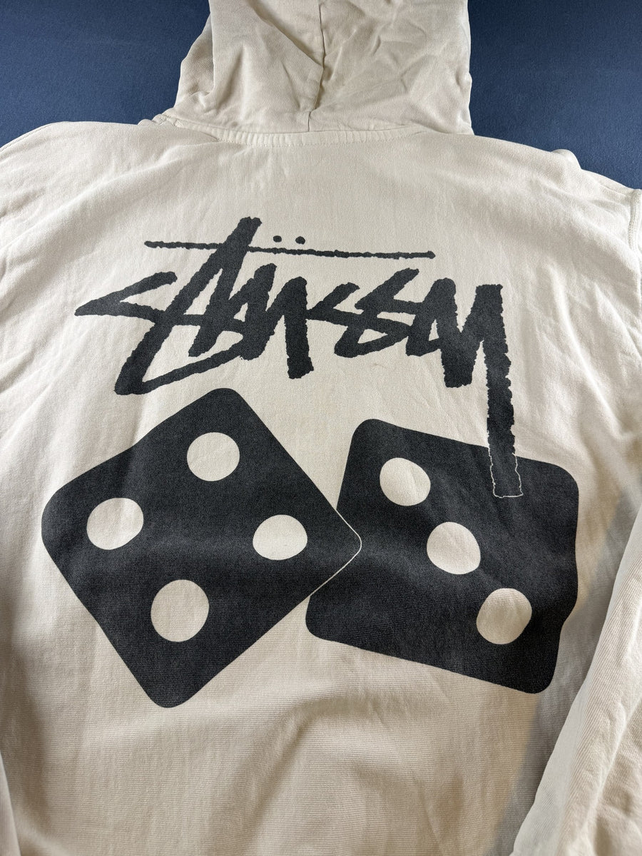 Stüssy Trui wit print