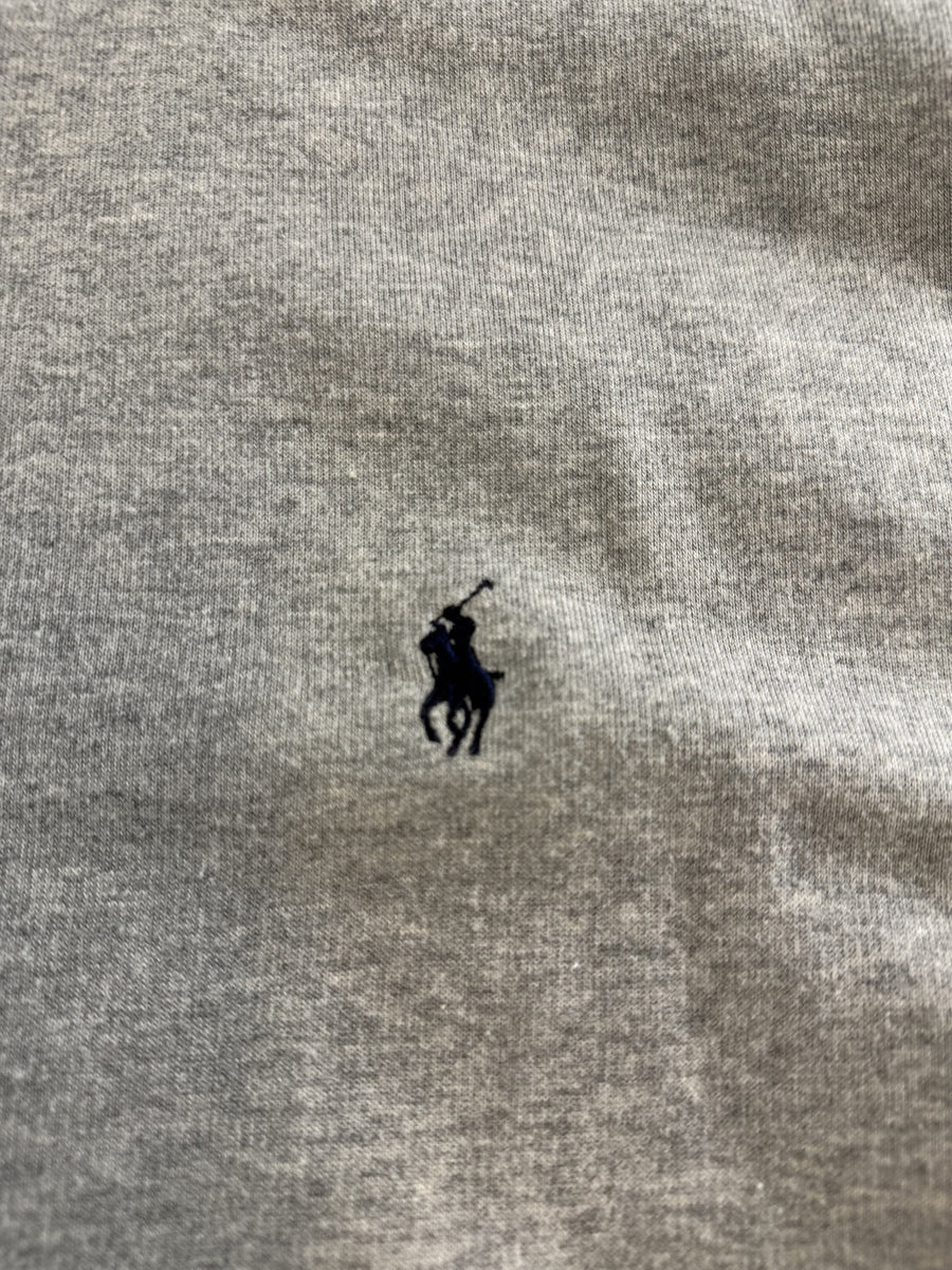 Polo Ralph Lauren Hoodie met rits grijs gemêleerd
