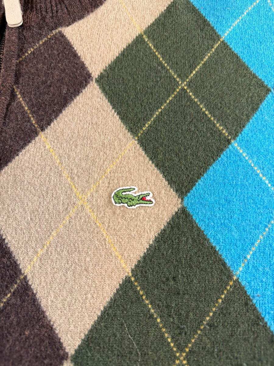 Lacoste Vest bruin geruit