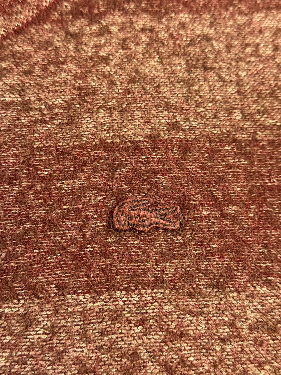 Lacoste Trui rood gestreept