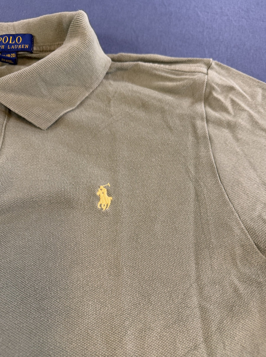 Groene Ralph Lauren polo (piquéshirt), maat S