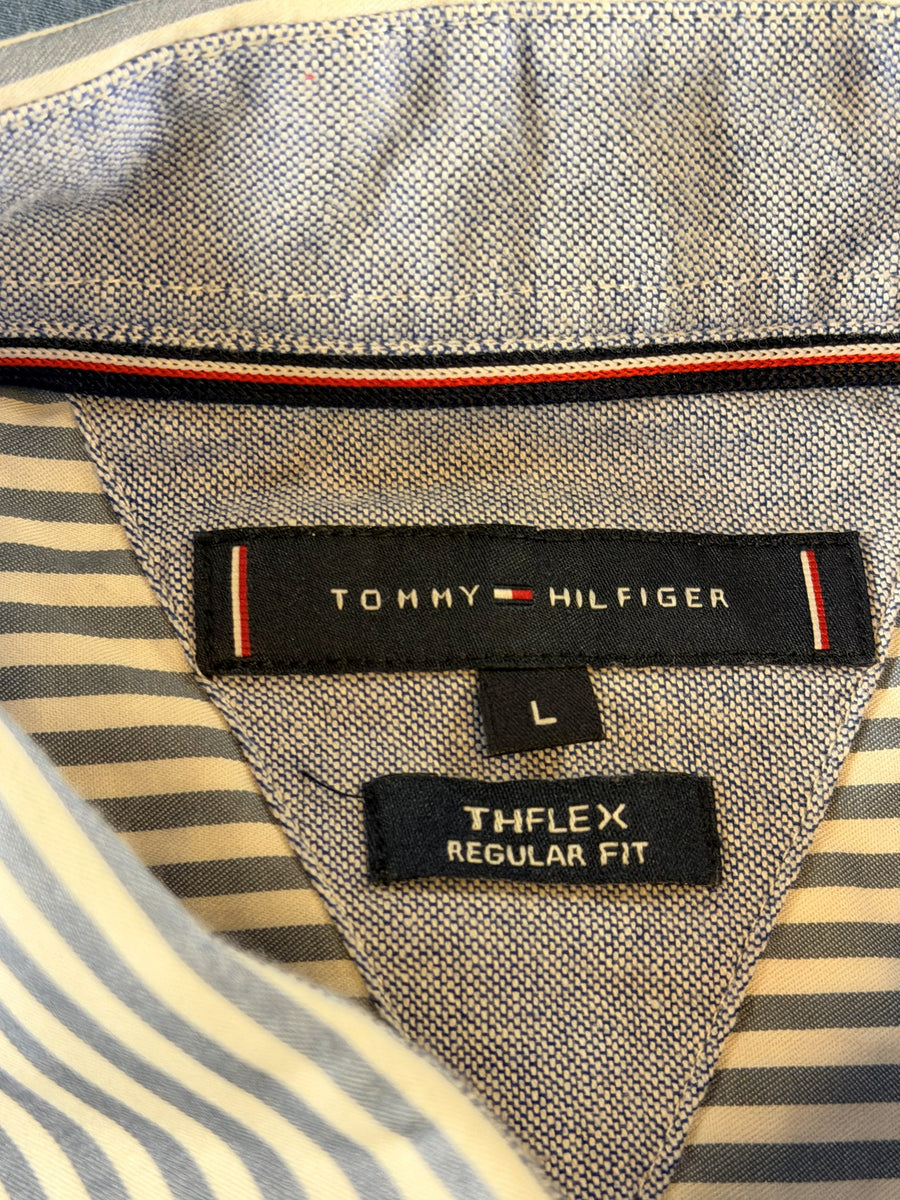 Tommy Hilfiger Blouse blauw gestreept