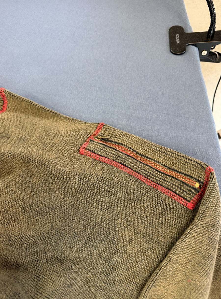 Groene Levi's trui (gebreide trui / pullover) maat XXL