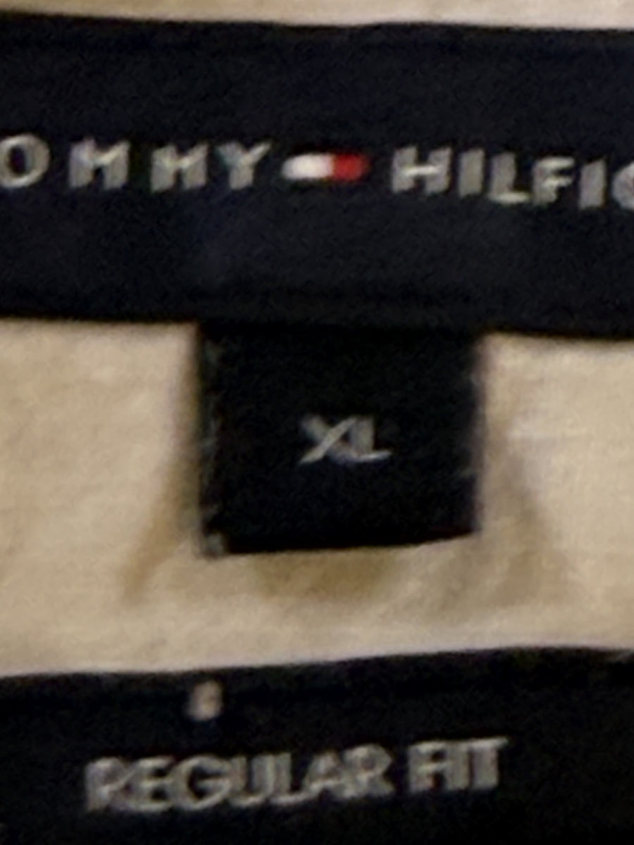 Tommy Hilfiger overhemd geel maat XL Regular Fit