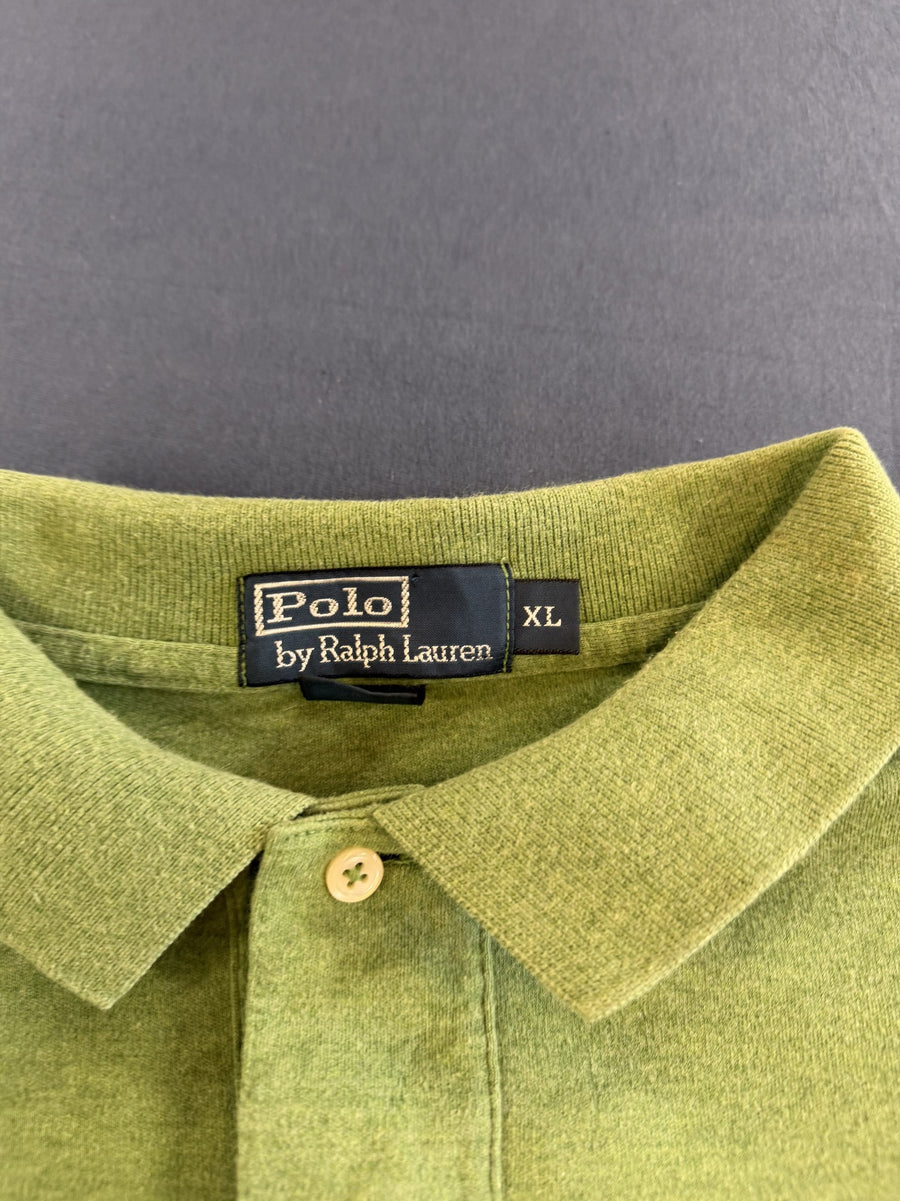 Groen poloshirt van Polo Ralph Lauren (piqué polo), heren maat XL