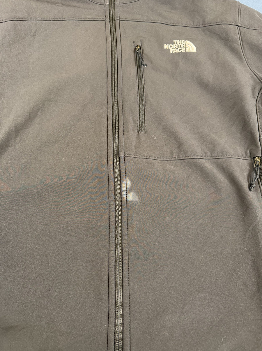 Zwart jack van The North Face, maat L (softshell jas / windjack)