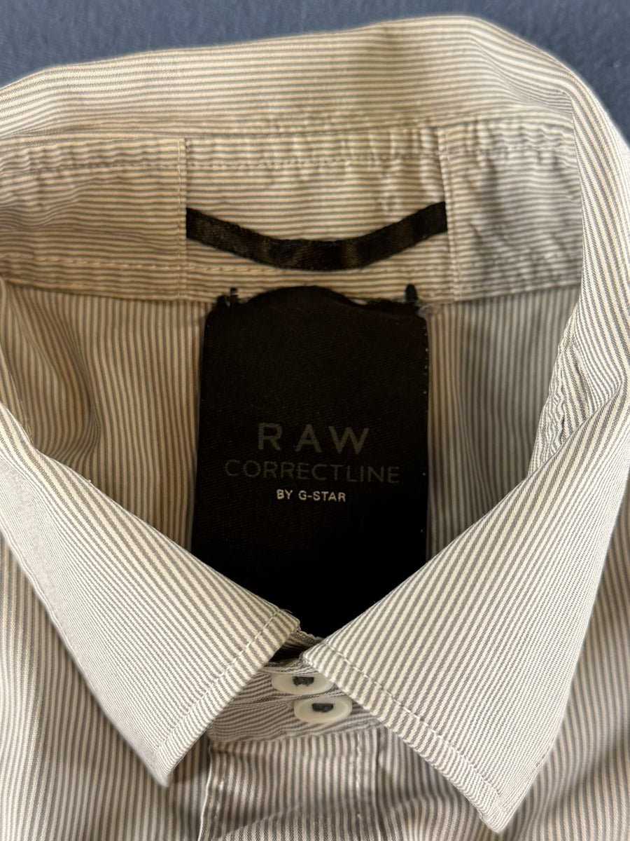 G-Star RAW Blouse grijs gestreept