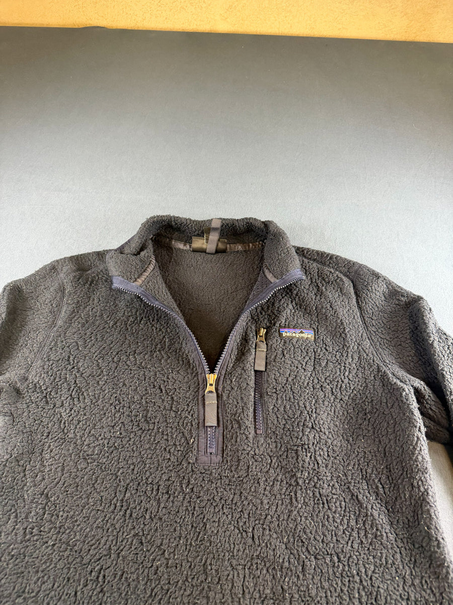 Patagonia fleece vest zwart dames maat XS fleecevest fleecejack vintage