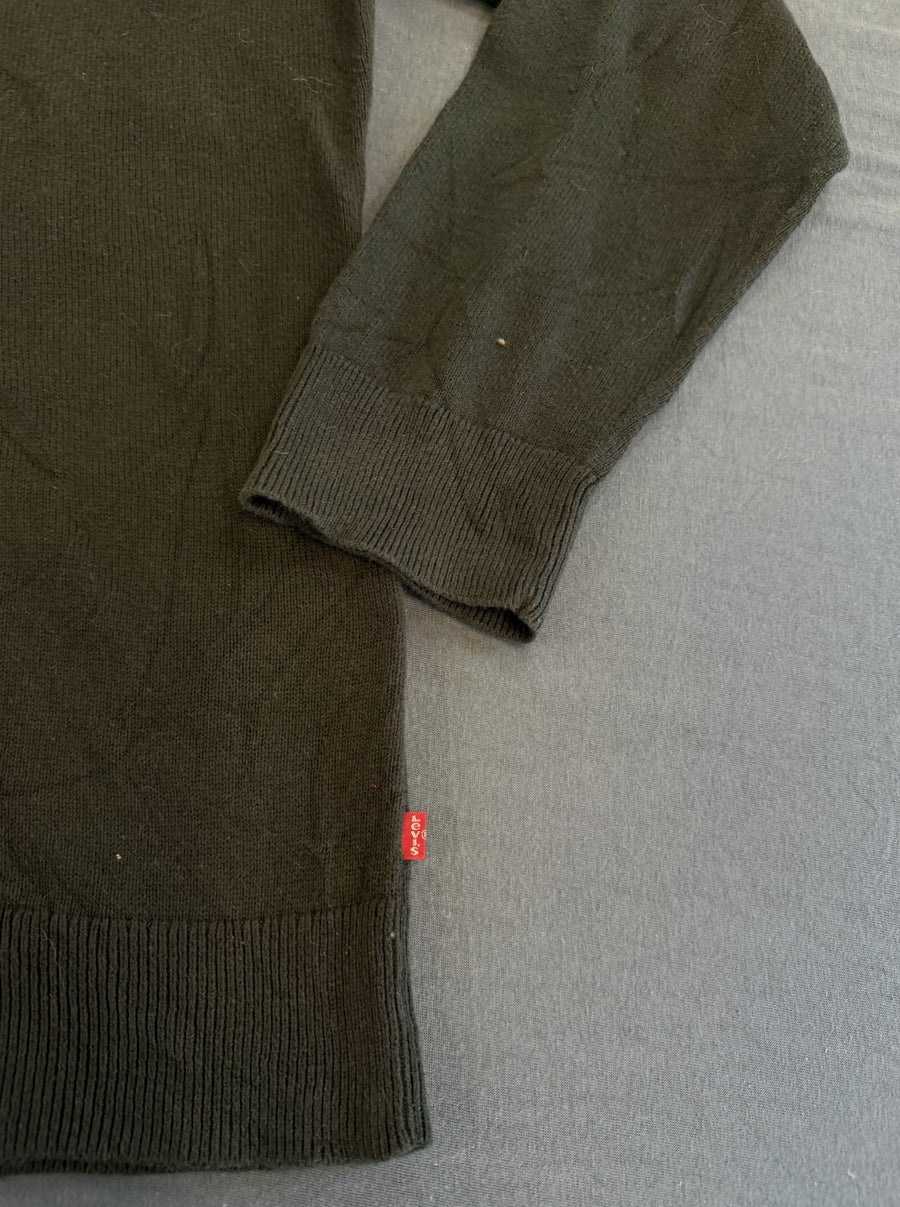 Zwarte Levi's heren pullover, maat XXL (v-halstrui / sweater)