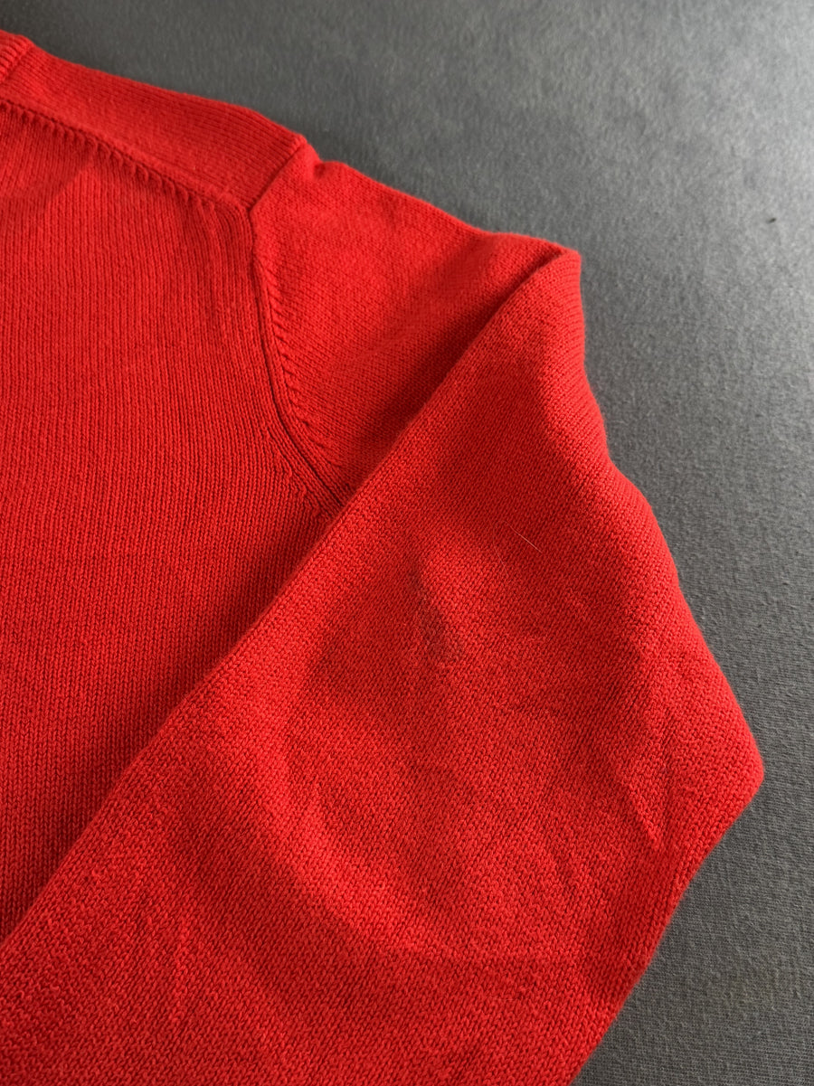 Rode Tommy Hilfiger quarter zip maat 152 (fleecevest / fleecetrui)
