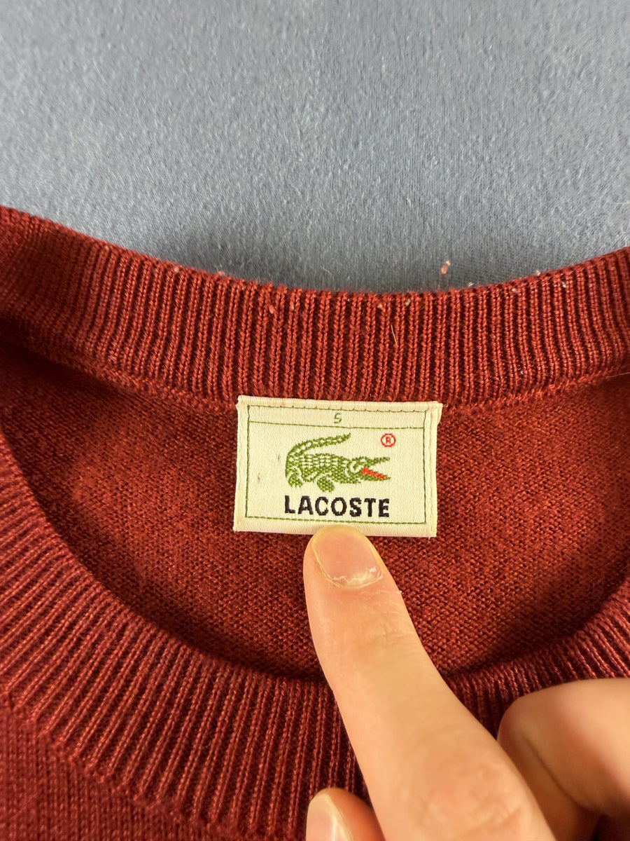 Lacoste Trui rood