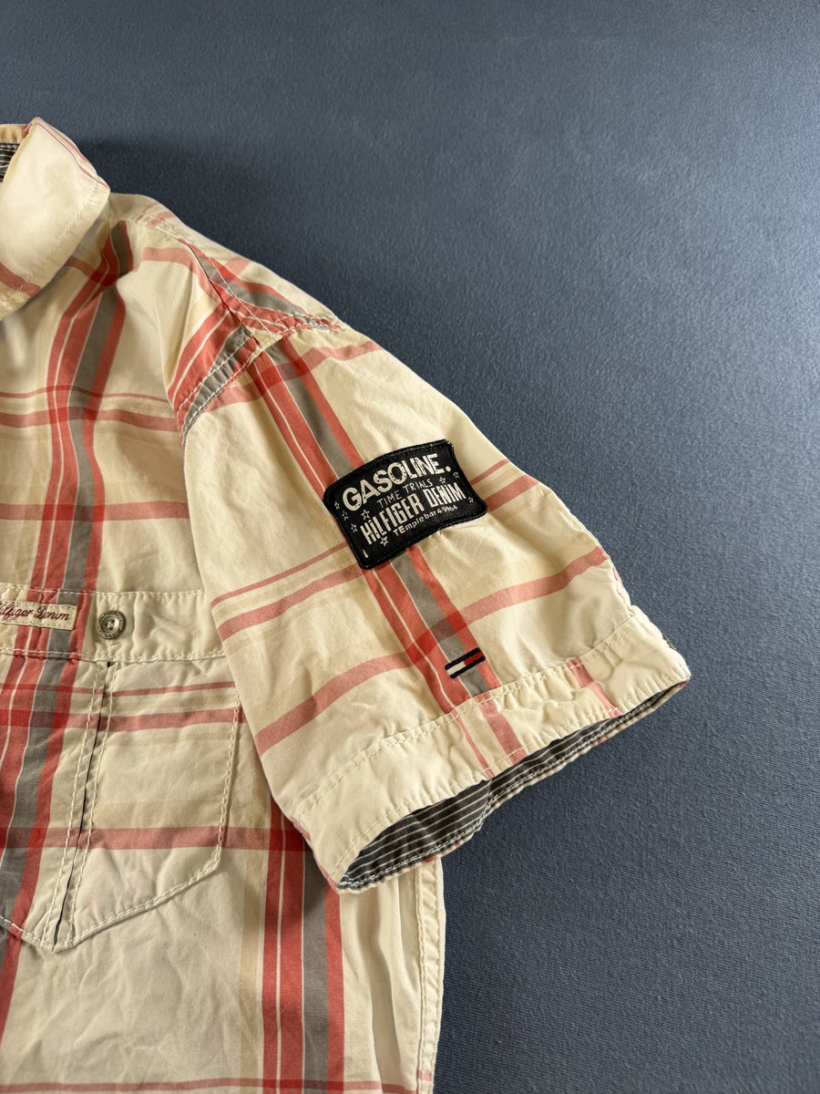 Hilfiger Denim Blouse wit geruit