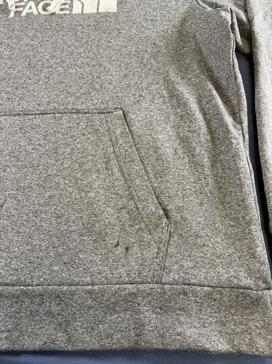 The North Face sweater in grijs – maat L (pullover/fleecetrui)