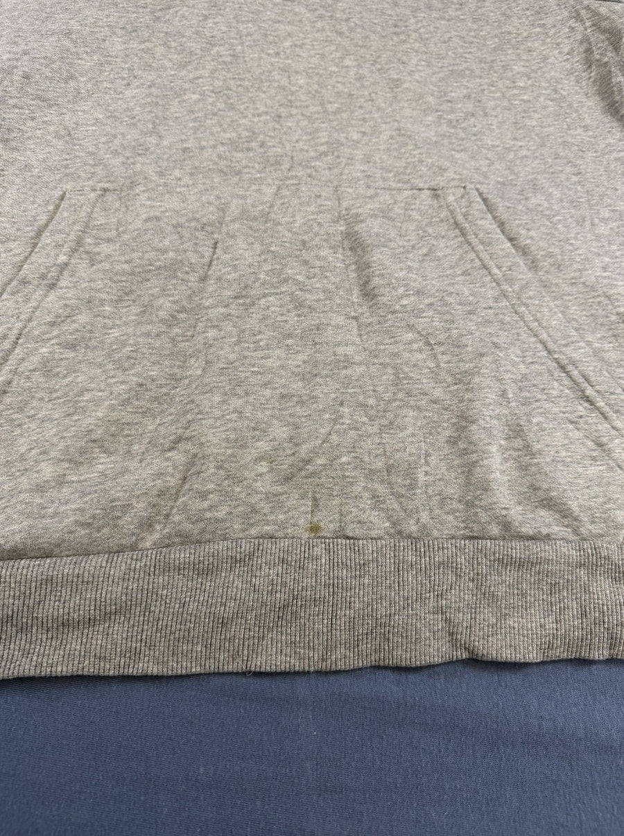 Grijze Puma hoodie (sweatvest / capuchonvest) heren – ruim vallend in maat XL