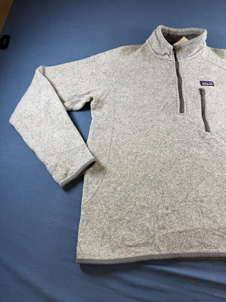 Patagonia sweater grijs heren maat M sweatshirt trui crewneck vintage