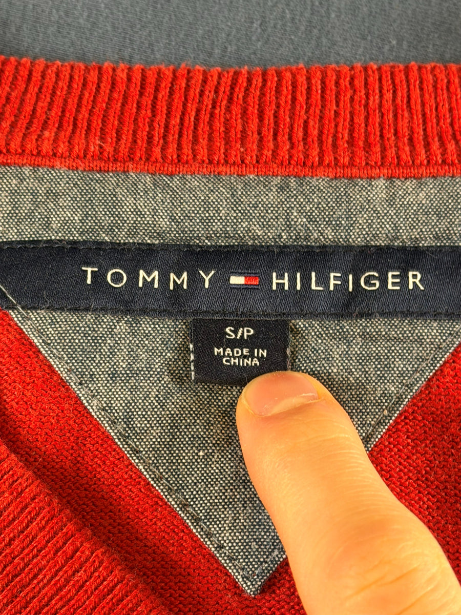 Tommy Hilfiger Trui rood geruit
