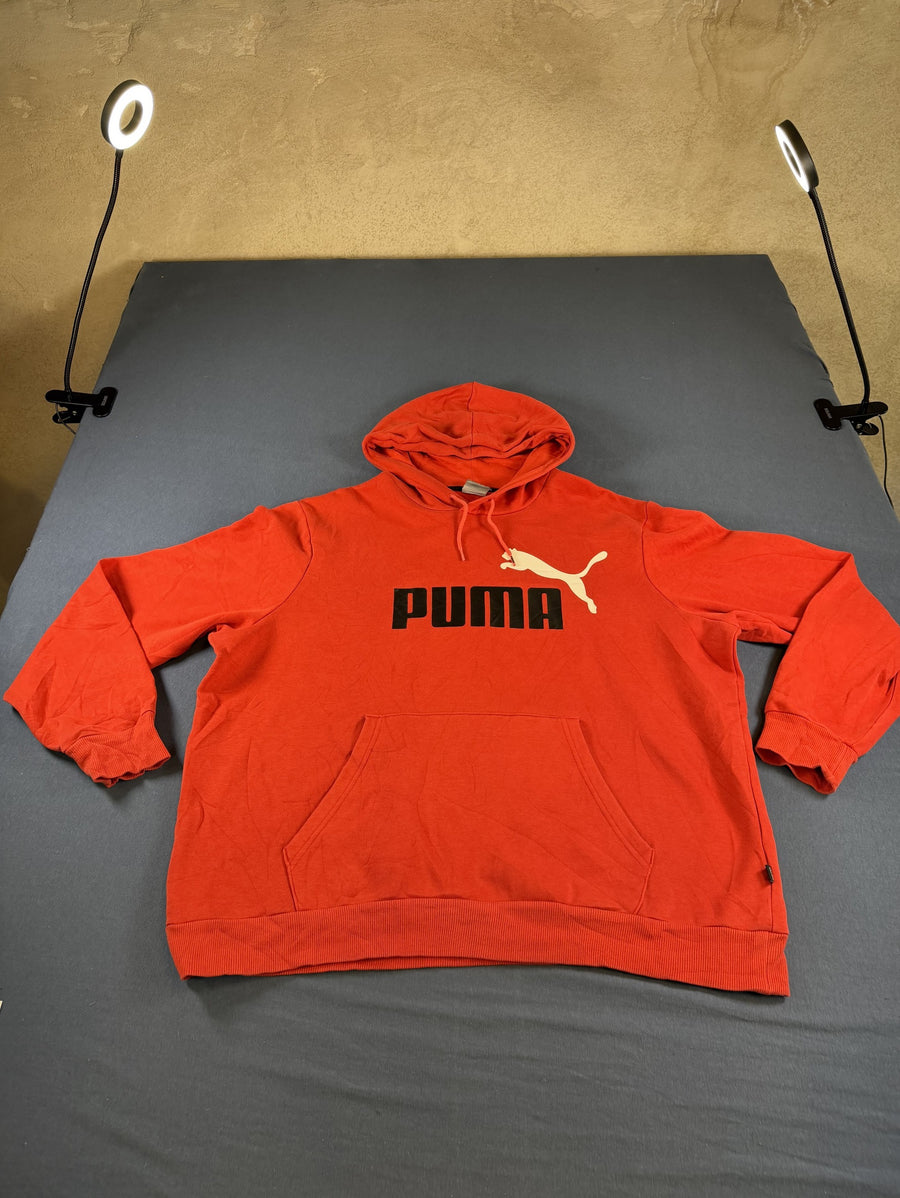 Rood – Puma heren hoodie XL (capuchontrui / sweatvest), oversized model