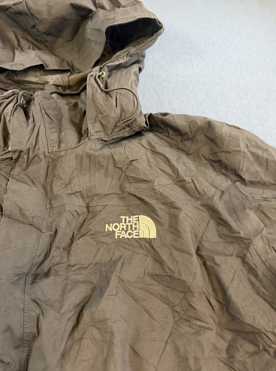Zwarte HyVent regenjas van The North Face (windjack), maat XL