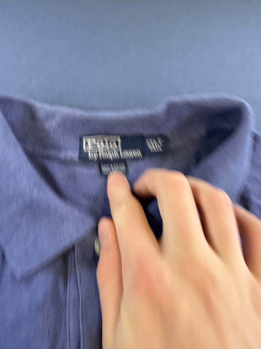 Blauwe polo van Polo Ralph Lauren, maat XXL Tall (poloshirt / piquéshirt)