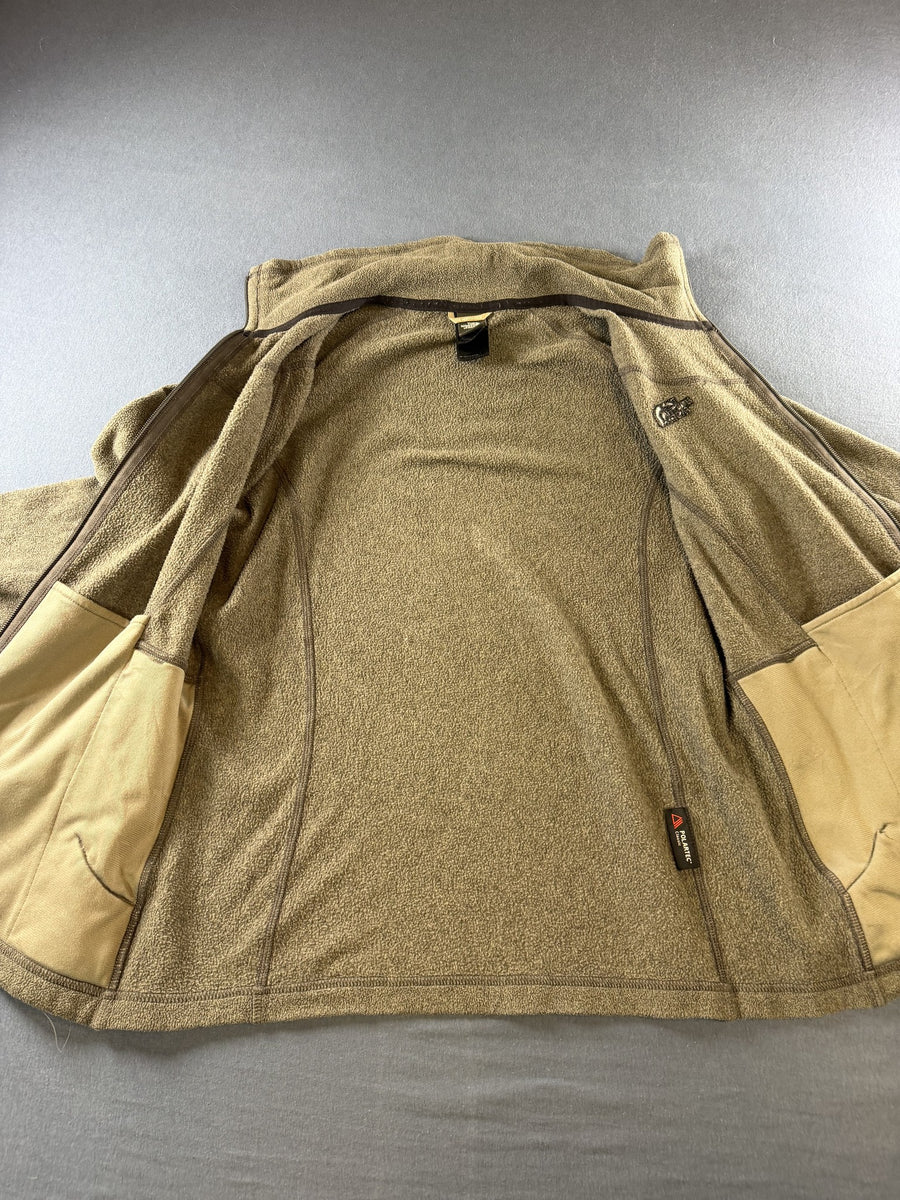 The North Face Fleece vest beige gemêleerd