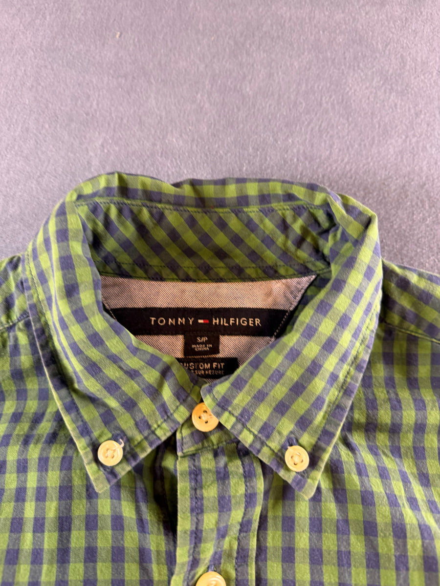 Tommy Hilfiger Blouse groen geruit