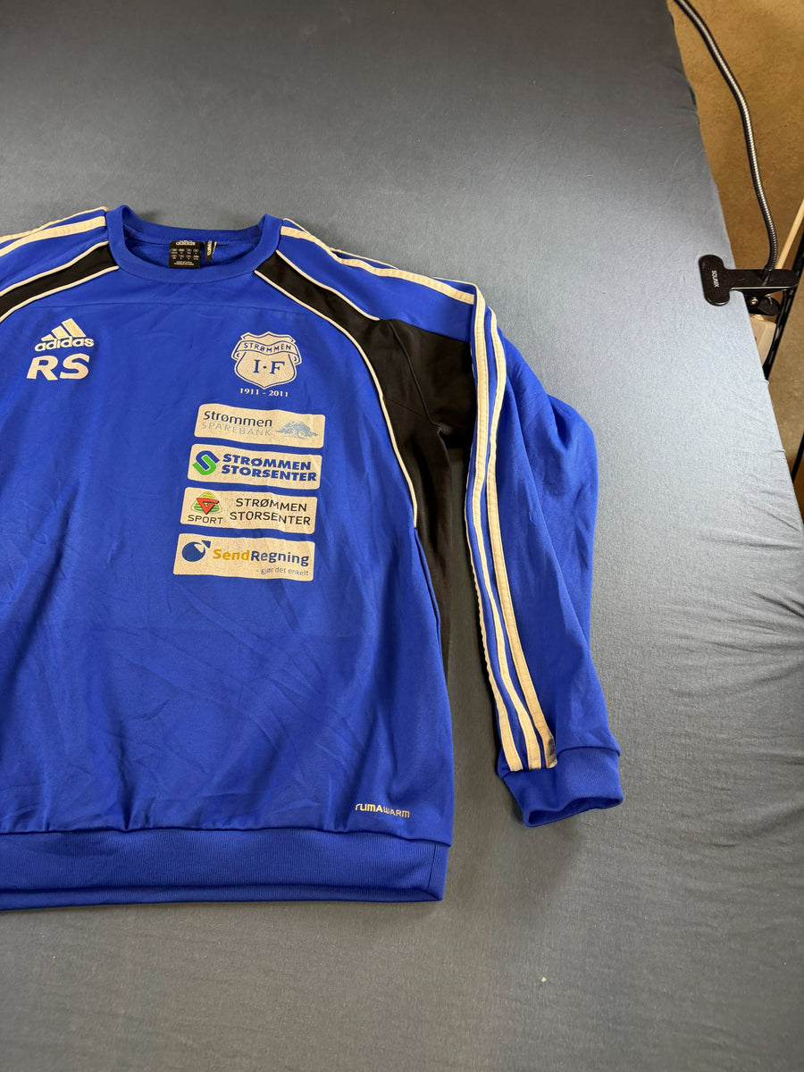 adidas Sportsweater blauw print Strømmen IF ClimaWarm