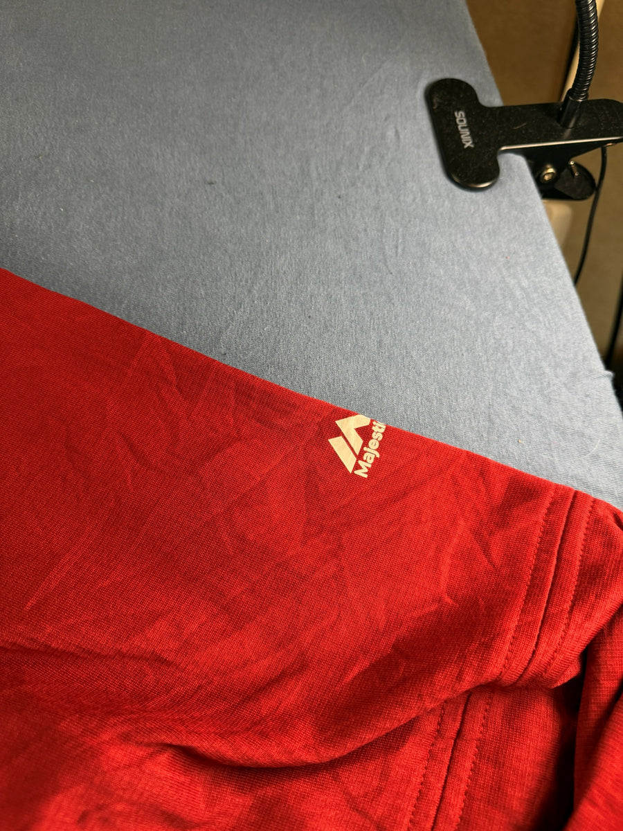 Majestic Sportshirt rood