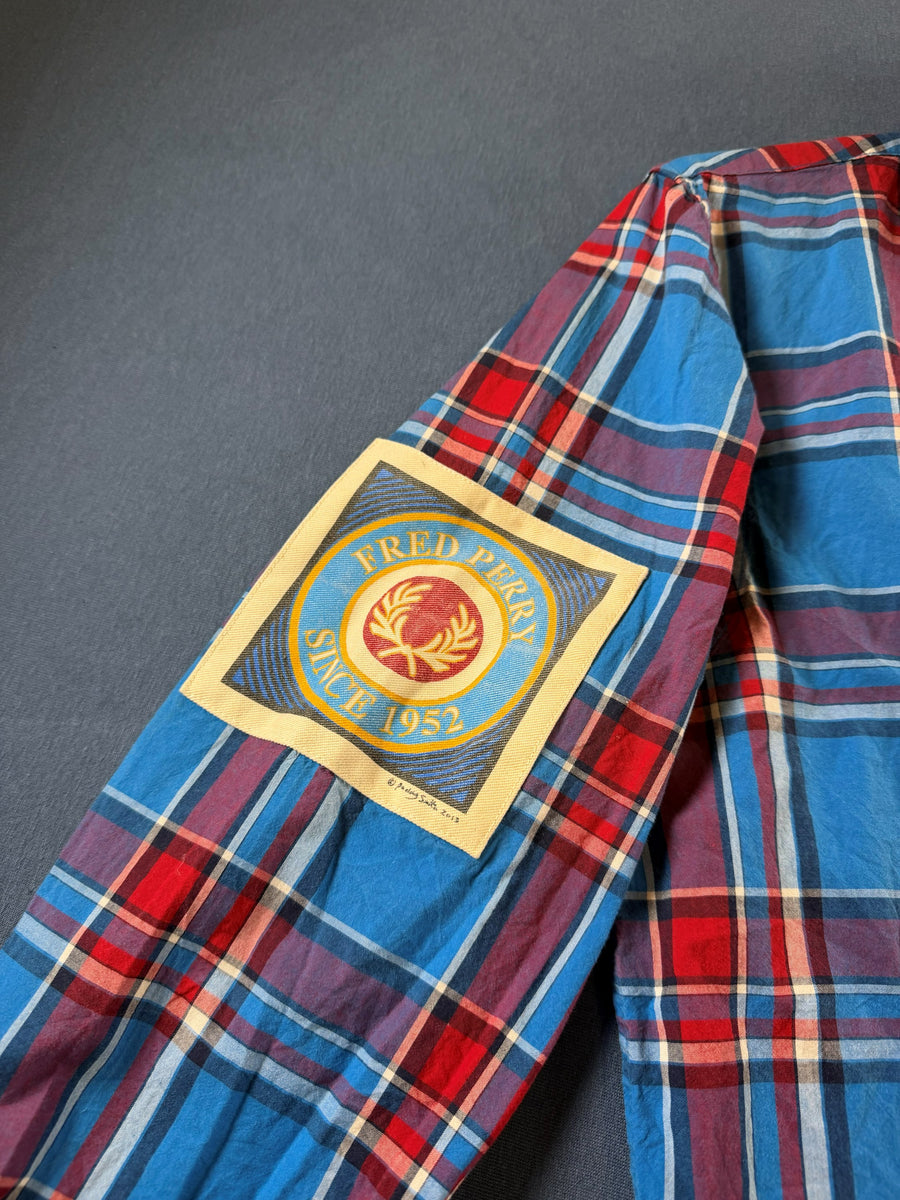 Fred Perry Blouse meerkleurig geruit