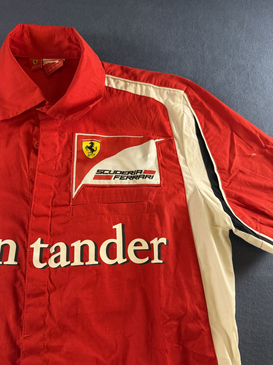 Rood Puma shirt met Scuderia Ferrari-logo (sportshirt / voetbalshirt, maat S)