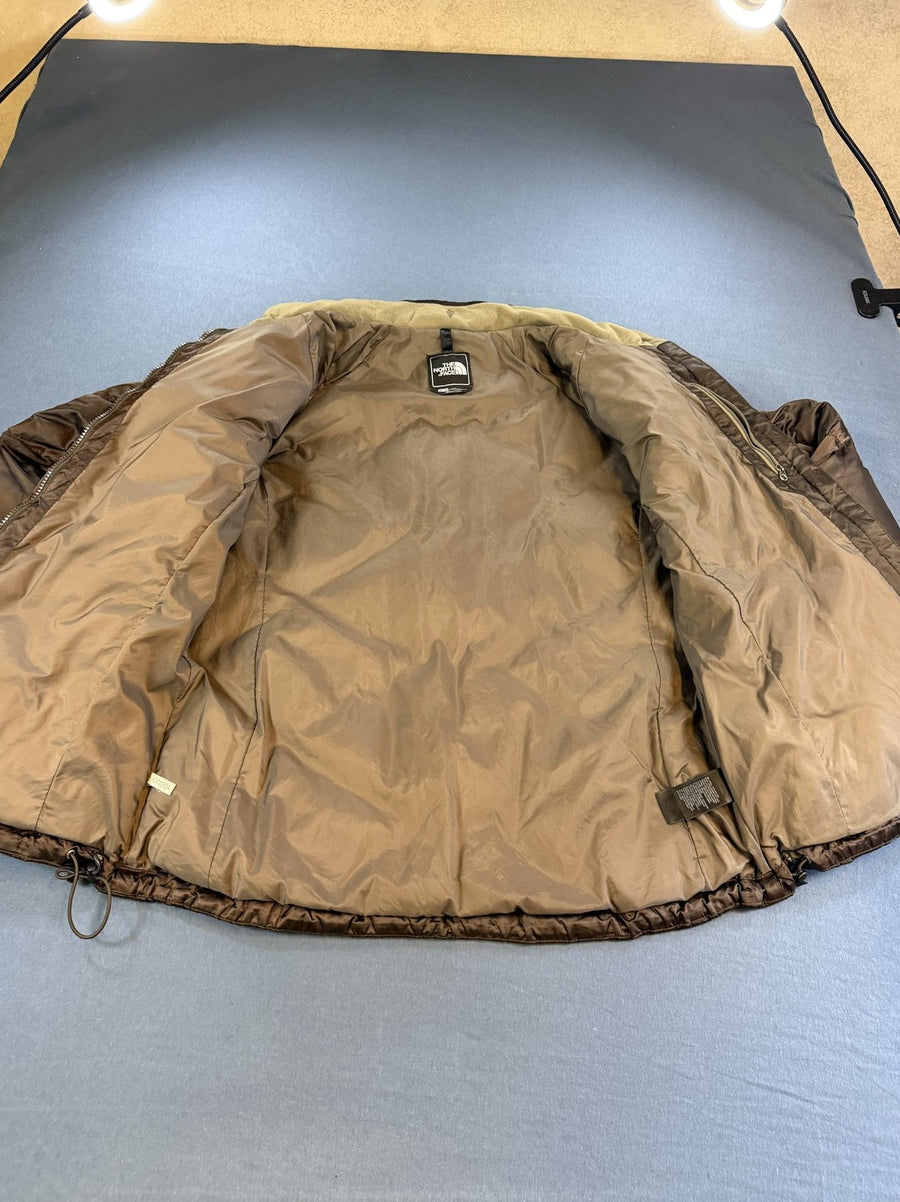 Bruine damesjas van The North Face (donsjas / puffer jas), maat XL