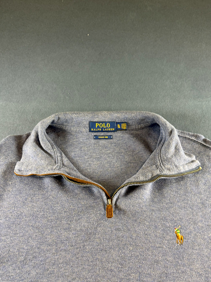 Polo Ralph Lauren trui blauw heren maat XL katoen sweater pullover gebreid
