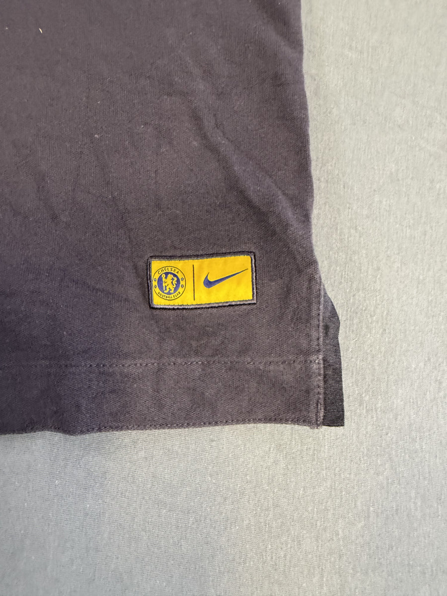 Nike Chelsea FC casual shirt grijs/paars maat M