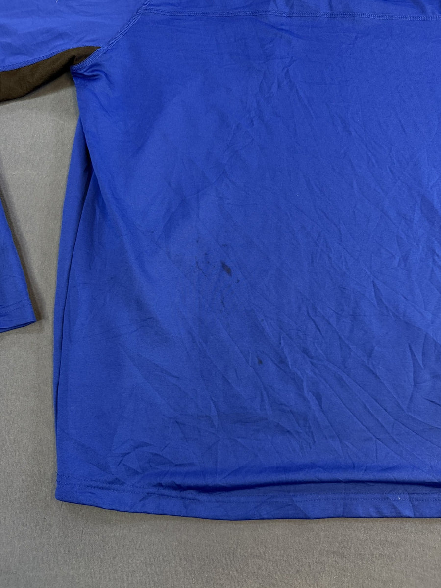 Blauwe Fila troyer (quarter zip trui), maat L