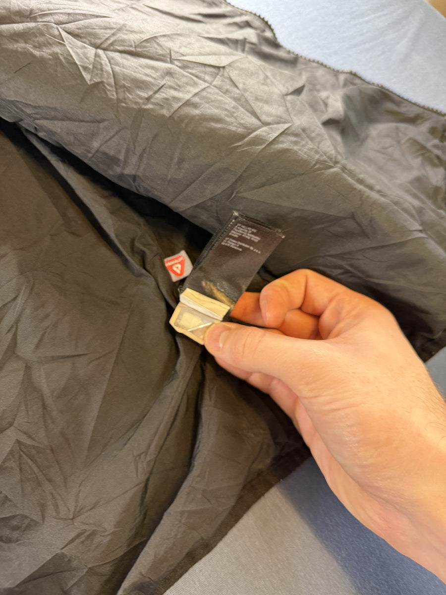 The North Face Gewatteerde jas grijs