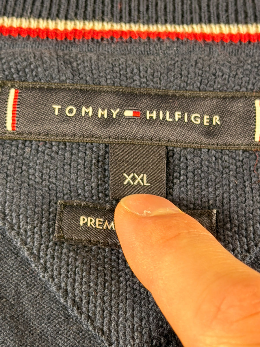 Tommy Hilfiger trui zwart heren maat XXL sweater pullover gebreid