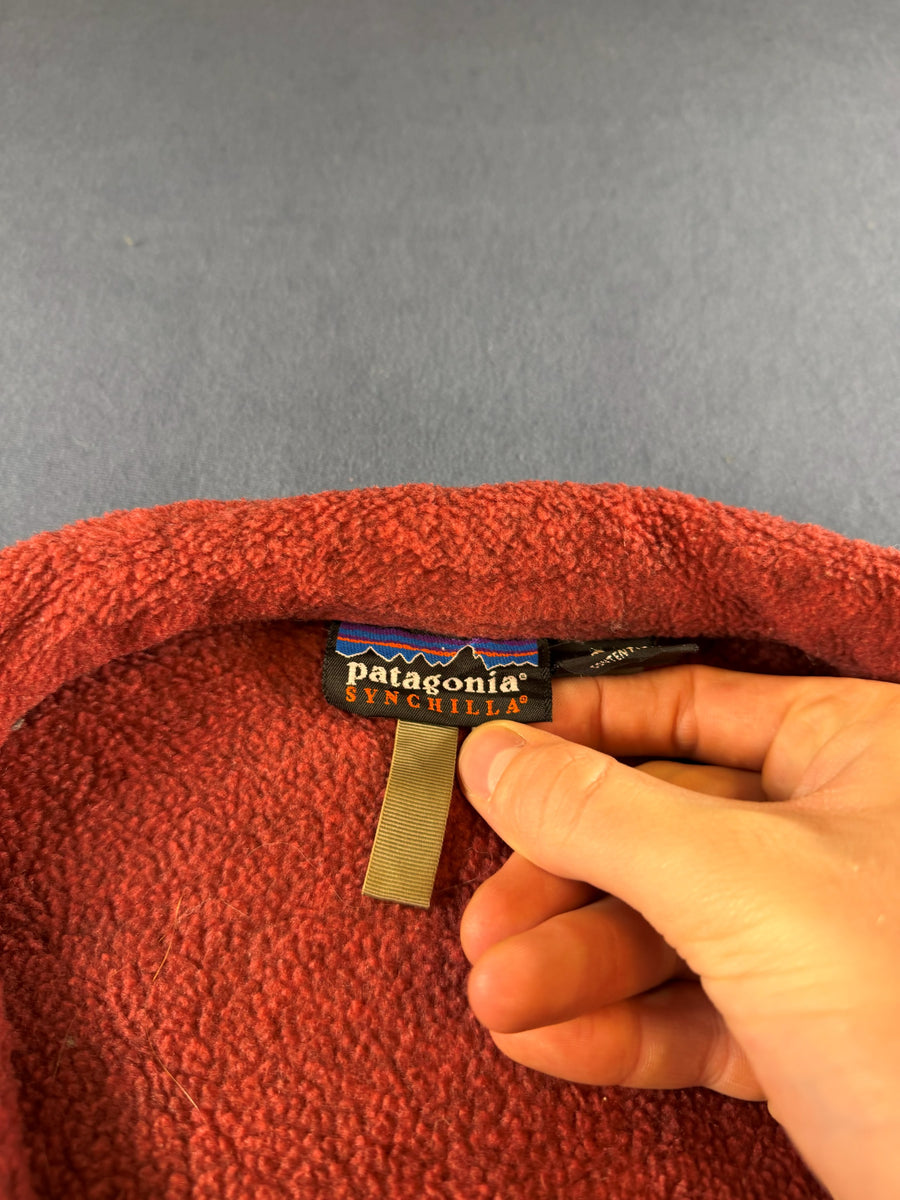 Patagonia Fleece vest rood