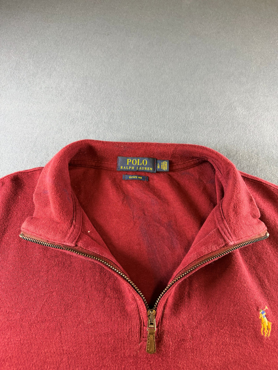 Polo Ralph Lauren Trui grijs Estate Rib